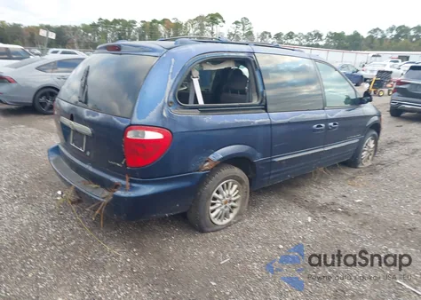 2001 Chrysler Town & Country Limited from USA, damaged, VIN 2C8GP64L81R350645